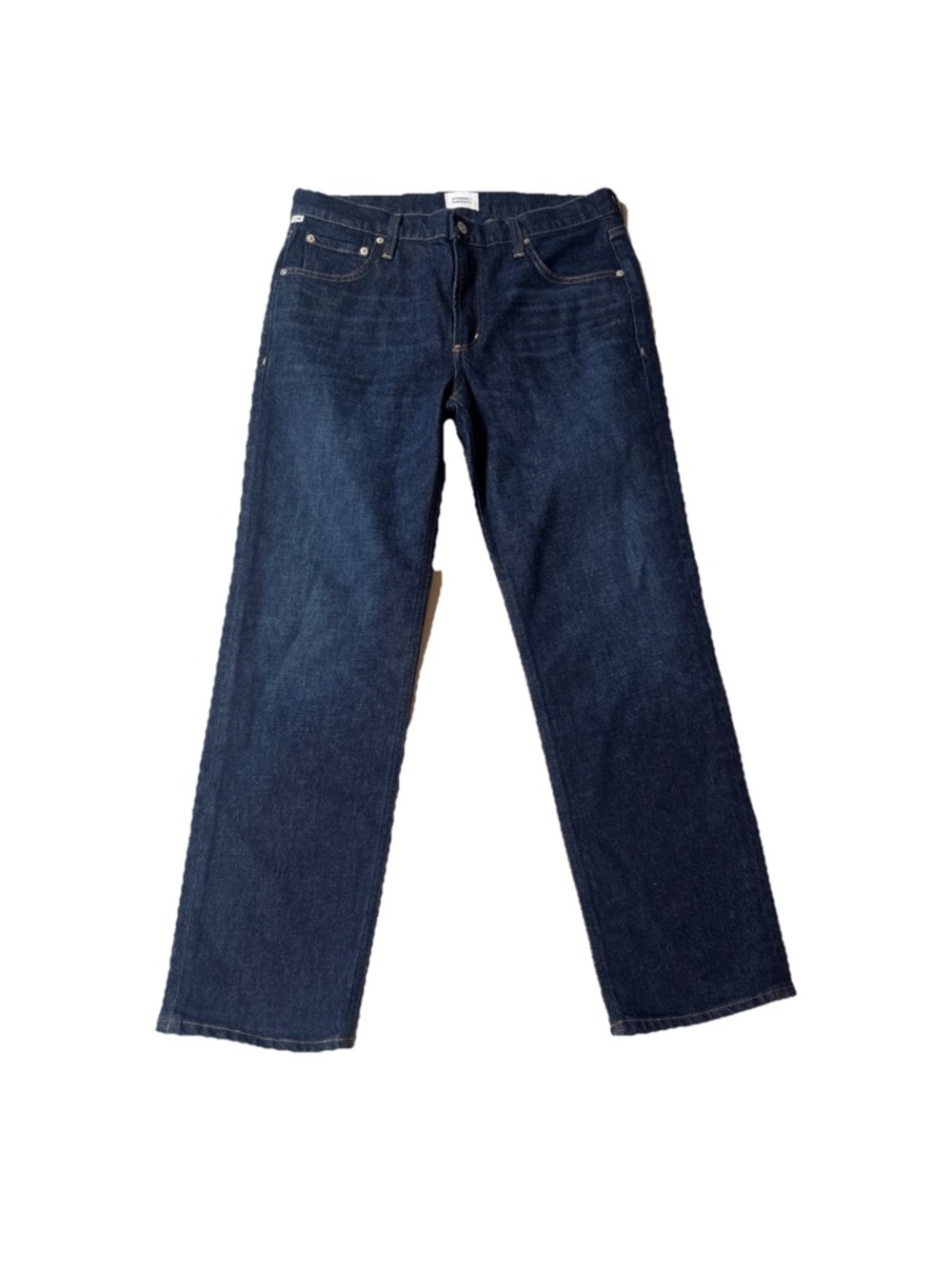 anthropologie Citizens of Humanity Women’s Mid Rise Dark Wash Denim Jeans Sz 28 - Picture 1 of 13